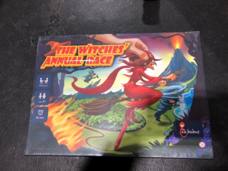 Photo 2 of BoxiTale Interactive Board Game - Witches' Annual Racing Adventure Game for Girls & Boys, Ages 6 Year Old and Up, Race with pens