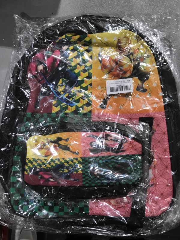 Photo 1 of 3D Print Anime Backpack Cartoon Bookbag 17in Travel Bag Fashion Laptop Daypack Matching Pencil Case Set Color S3
