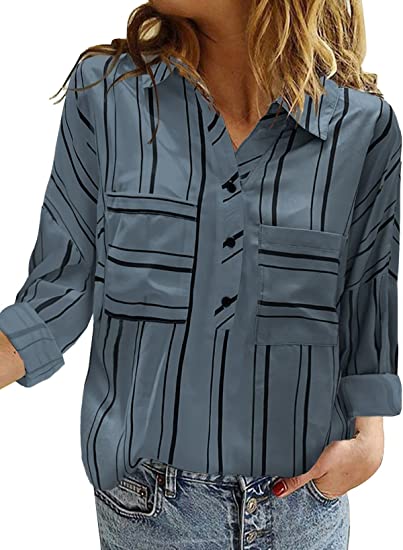 Photo 1 of Astylish Womens V Neck Roll up Sleeve Button Down Blouses Tops
SIZE XXL