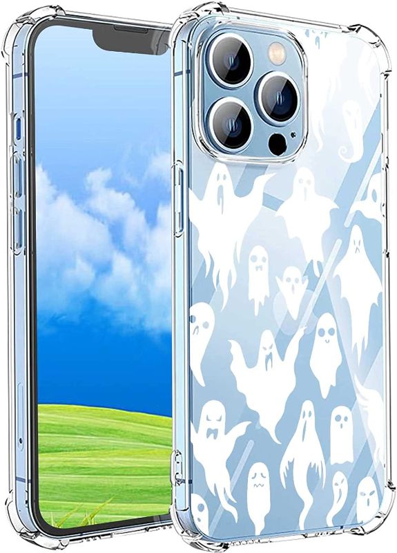 Photo 1 of Compatible with iPhone 14 Pro Max Case, Halloween Ghost Monster Boo