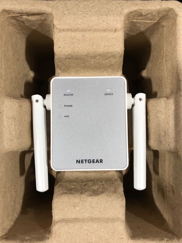 Photo 1 of NETGEAR Wi-Fi Range Extender EX3700 - Coverage Up to 1000 Sq Ft and 15 Devices with AC750 Dual Band Wireless Signal Booster & Repeater (Up to 750Mbps Speed), and Compact Wall Plug Design WiFi Extender AC750