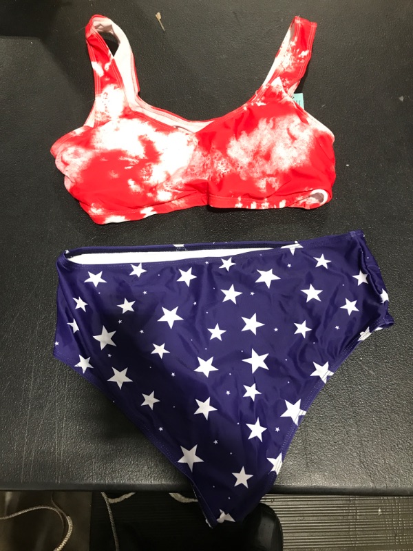 Photo 1 of American Flag Bikini. XXL