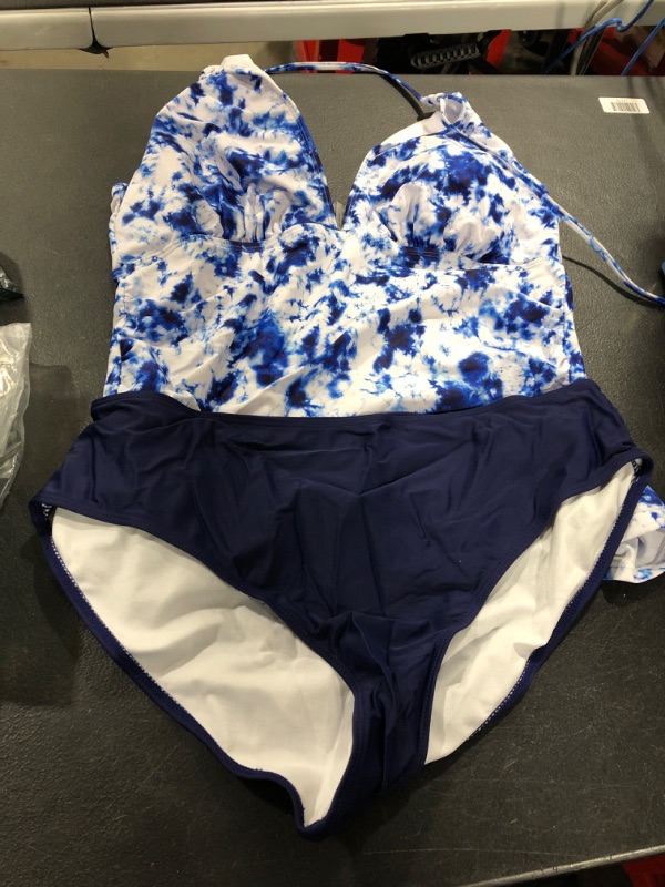 Photo 1 of 2XL 2 PIECE BATHING SUIT TANKINI 