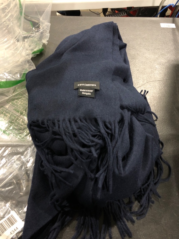 Photo 1 of 100% Pure Cashmere Throw Blanket for Sofa, Classic Design with Gift Box 