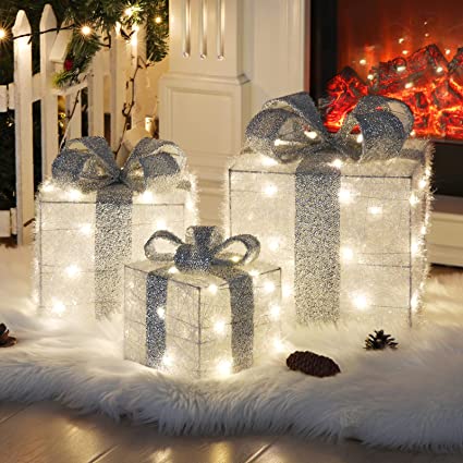 Photo 1 of Luxspire Christmas LED Lights Gift Box Set of 3