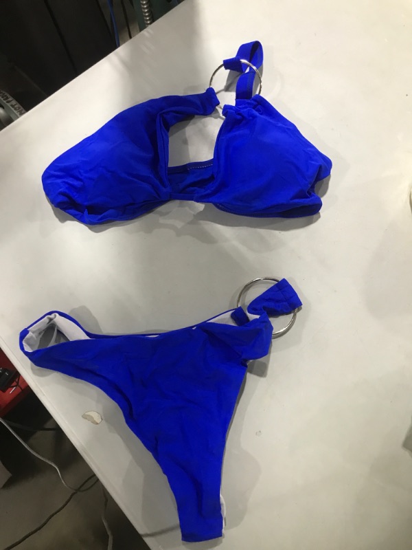 Photo 1 of 2 PIECE BIKINI BLUE SMALL