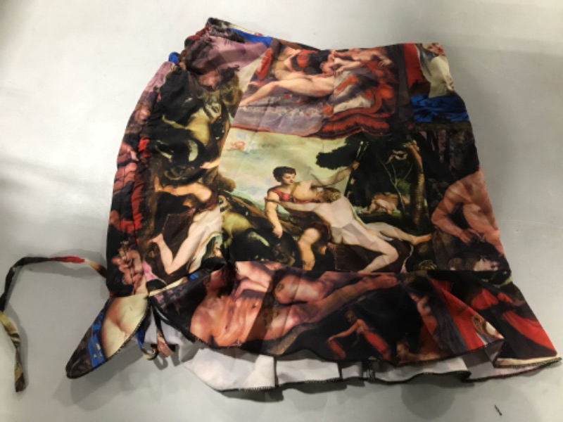 Photo 2 of Artsy Vintage Mini Skirt S