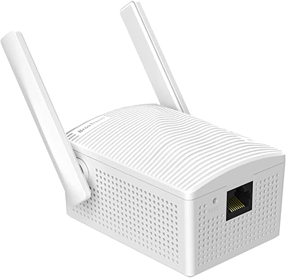 Photo 1 of BrosTrend Dual Band 1200Mbps WiFi Bridge, Convert Your Wired Device to Wireless Network, Works with Any Ethernet-Enabled Devices, WiFi to Ethernet Adapter with Standard RJ45 LAN Port, Easy Setup