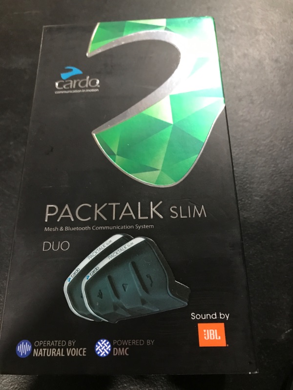 Photo 2 of Cardo Packtalk Slim JBL DUO Bluetooth Kit Comunicación