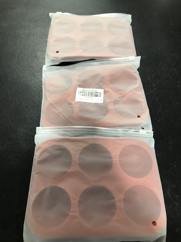 Photo 1 of 3 PACKS OF - 2 Pack 6 Holes Silicone Mold For Chocolate, Cake, Jelly, Pudding, Handmade Soap, Round Shape Semi Sphere Mold 