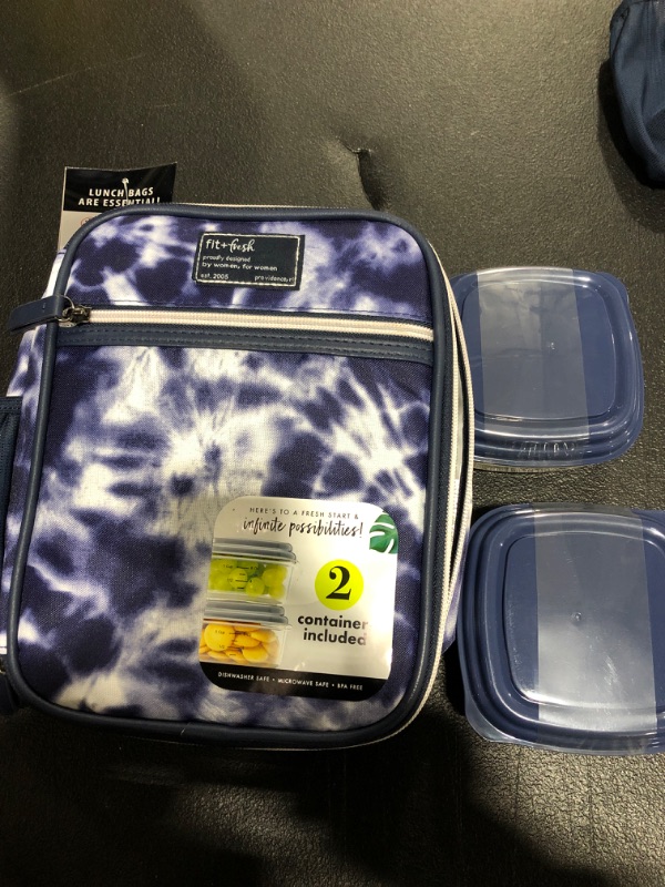 Photo 2 of  Fresh Austin Lunch Kit with Containers - Blue