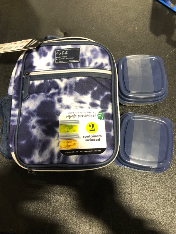 Photo 2 of  Fresh Austin Lunch Kit with Containers - Blue