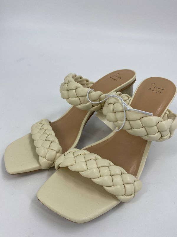 Photo 1 of A New Day Women's Basil Heels - Cream 8.5
