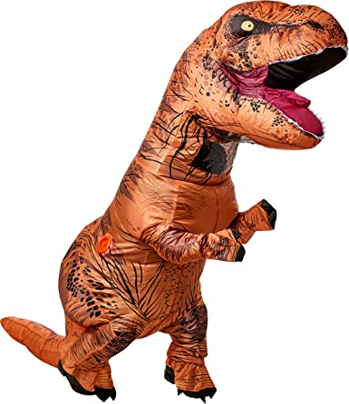 Photo 1 of Adult Original Inflatable Dinosaur Costume, T-Rex, Standard
