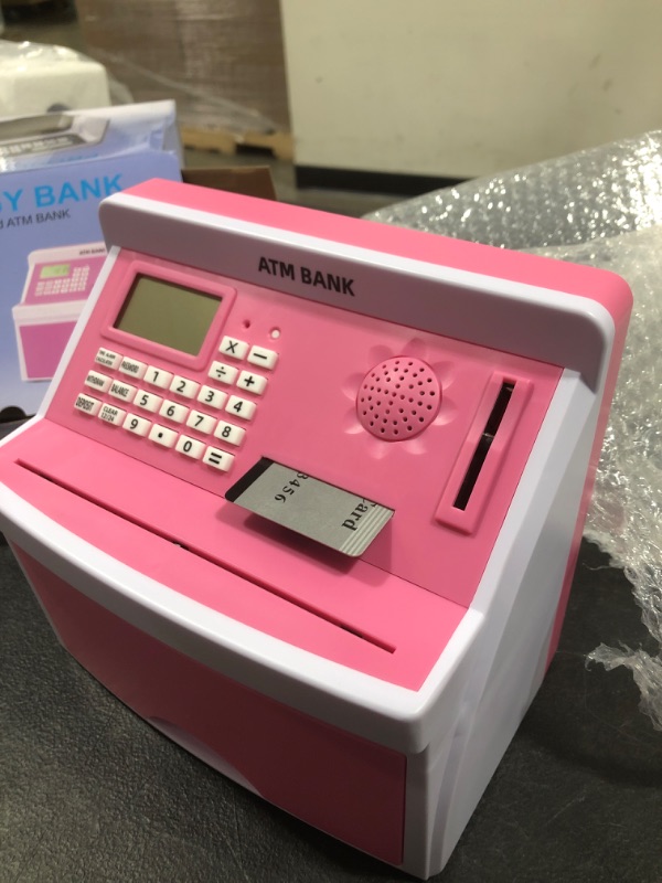 Photo 1 of  Kids Piggy Bank,ATM Savings Bank Kids Toys Password Piggy Bank