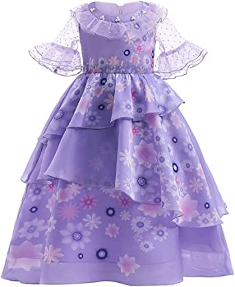 Photo 1 of  Magic Family Dress Costume Toddler Girls Cosplay Princess Outfits Kids Halloween Stage Show Party Dress Up 130