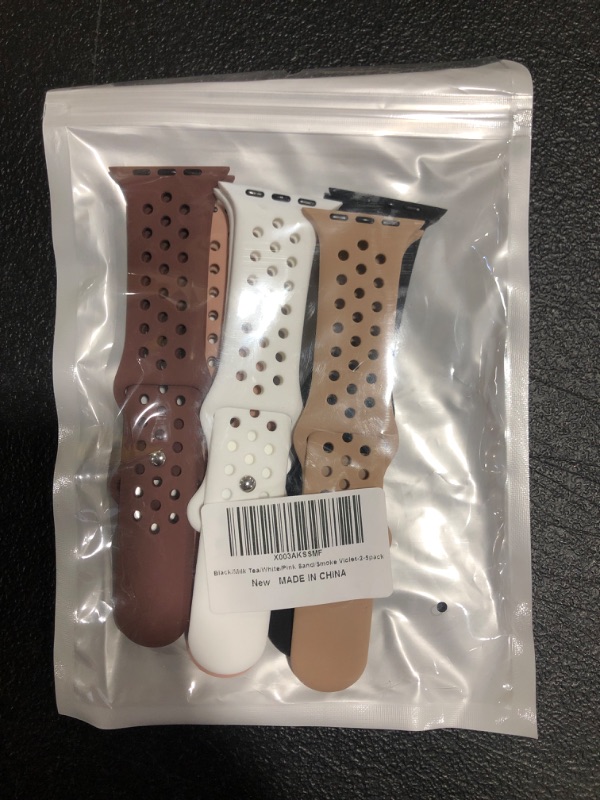 Photo 1 of SILICONE WATCH BANDS. 5 PACK. UNKNOWN APPLICATION. 