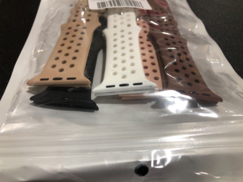 Photo 1 of SILICONE WATCH BANDS. 5 PACK. UNKNOWN APPLICATION. 