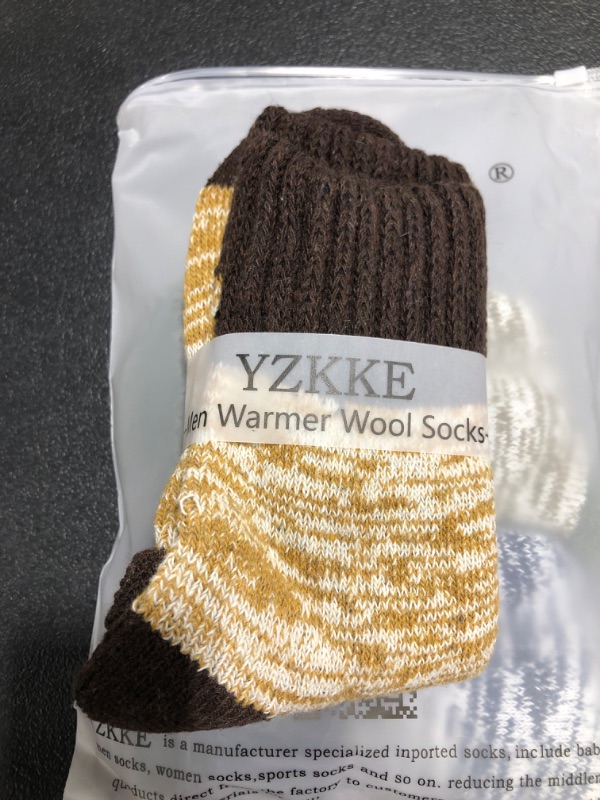 Photo 2 of 3 PACK MEN'S SUPER THICK CASUAL CREW WINTER SOCKS. 