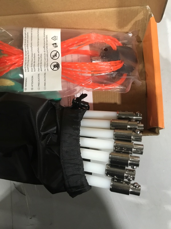 Photo 3 of Bluesea 30 Feet Chimney Sweep Kit, Chimney Cleaning Kit, Extends Up to 30 Feet, Chimney Cleaner, Chimney Cleaning Tools, Chimney Cleaning System with Chimney Brush, 9 Flexible Chimney Rods
