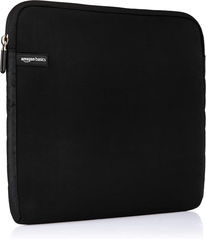 Photo 1 of Amazon Basics 15.6-Inch Laptop Sleeve, Protective Case with Zipper