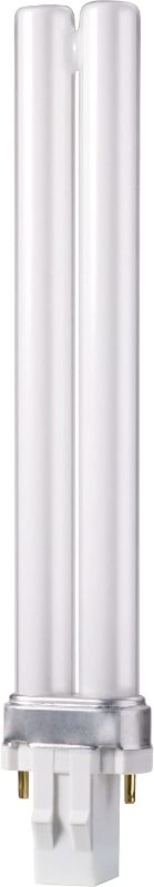 Photo 1 of Philips LED Philips 230102 Energy Saver PL-S 13-Watt Compact Fluorescent Light Bulb, Soft White, GX23 2-Pin Base