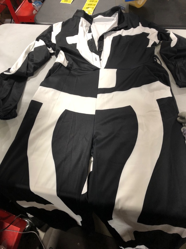 Photo 1 of black and white romper size L