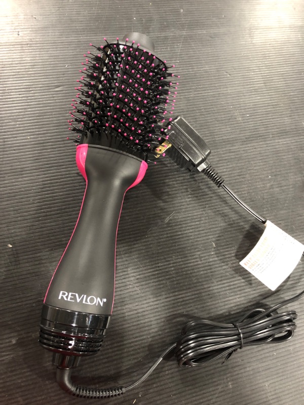 Photo 2 of REVLON One-Step Volumizer Original 1.0 Hair Dryer and Hot Air Brush, Black – Updated Packaging
