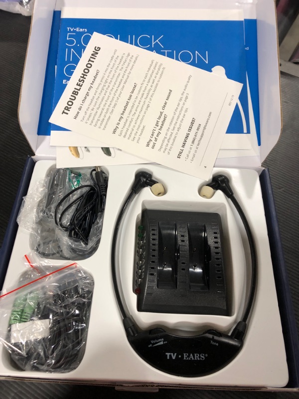 Photo 1 of TV Ears IR Earbuds
