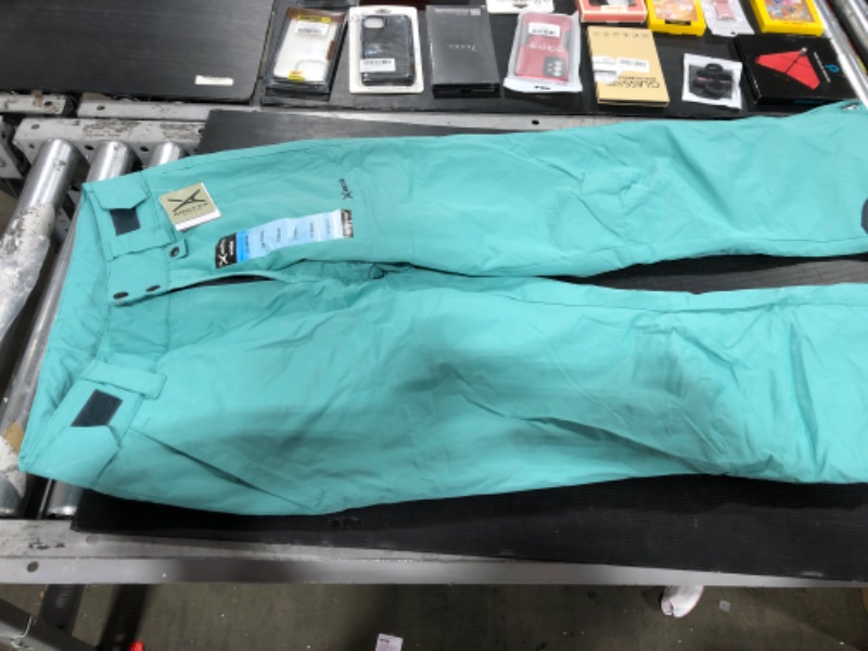 Photo 2 of Arctix Women's Insulated Snow Pants, Jade Green, Large Tall
