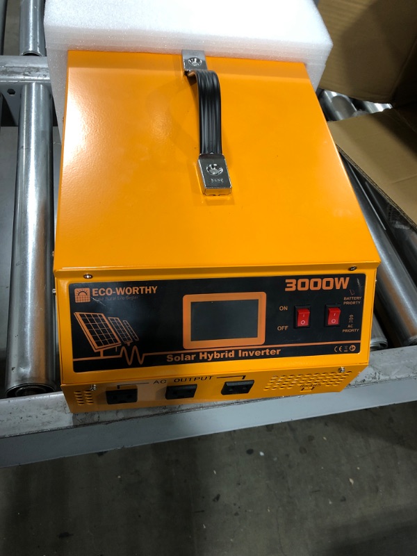 Photo 1 of All-in-one Inverter Built in 3000W 24V Pure Sine Wave Inverter & 80A Controller for Off Grid System
