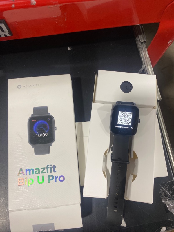 Photo 2 of Amazfit Bip U Pro Smartwatch GPS 60+ Sports Modes 5 ATM Fitness Tracker Blood Oxygen Frequency Sleep Monitor Alexa Voice Assistant
