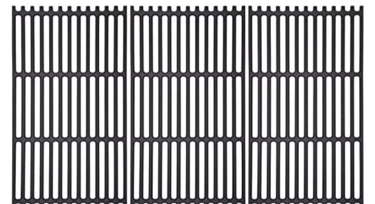 Photo 1 of 5.0 out of 5 stars1 Reviews
Yiming 17 Inch Grill Grates Replacement for Charbroil Tru-Infrared 463242716, 463242715, 463257520, 463240015, 463276016, 463255020, 463255721, Porcelain Coated Cast Iron Cooking Grates Grids, 3-Pack