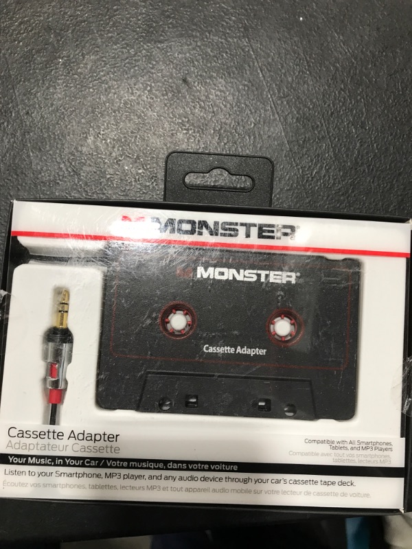 Photo 2 of Monster MBL 800 CAS-ADPT V2 WW High Performance 800 Cassette Adapter to 1/8" Mini 3 Feet