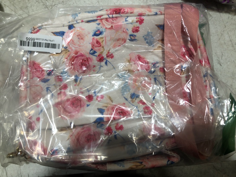 Photo 1 of Bible Cover for Women, Bible Case Carrying Bookcase -Rose Flower