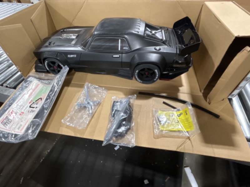 Photo 3 of ARRMA 1/7 Felony 6S BLX Street Bash All-Road Muscle Car RTR (Ready-to-Run Transmitter and Receiver Included, Batteries and Charger Required), Black, ARA7617V2T1