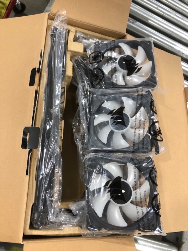 Photo 2 of Corsair iCUE H150i Elite Capellix Liquid CPU Cooler, RGB Pump + Fans, 360mm RGB Pump + Fans 360mm Elite Capellix Series Cooler