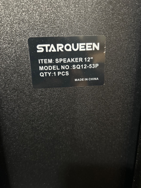 Photo 1 of STARQEEN PORTABLE SPEAKER 