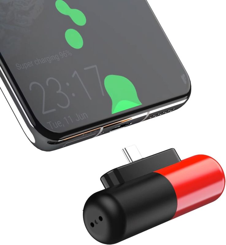 Photo 1 of Cute Portable Charger for Android Phone 3300mAh Mini Power Bank USB C Compatible with Samsung Galaxy S22 Z Flip3 S20,S10,S9,S8,Note 20/10/9/8,Moto Z3/2,LG...
