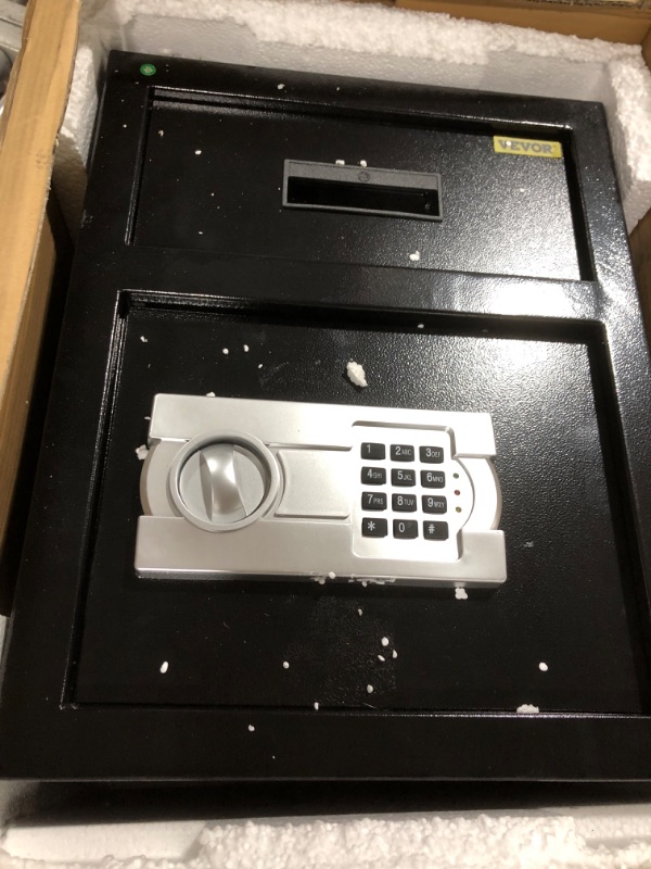 Photo 2 of 2.2 Cubic Large Safe Box Fireproof Waterproof, Security Home Safe with Removable Shelf, Digital Lock Safe for Money Pistols Ammunition Medicines Documents
