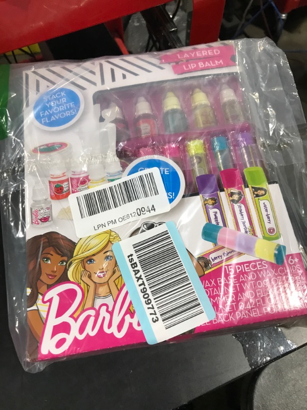 Photo 2 of Barbie Layered Lip Balm Kit by Mattel Barbie | Michaels
