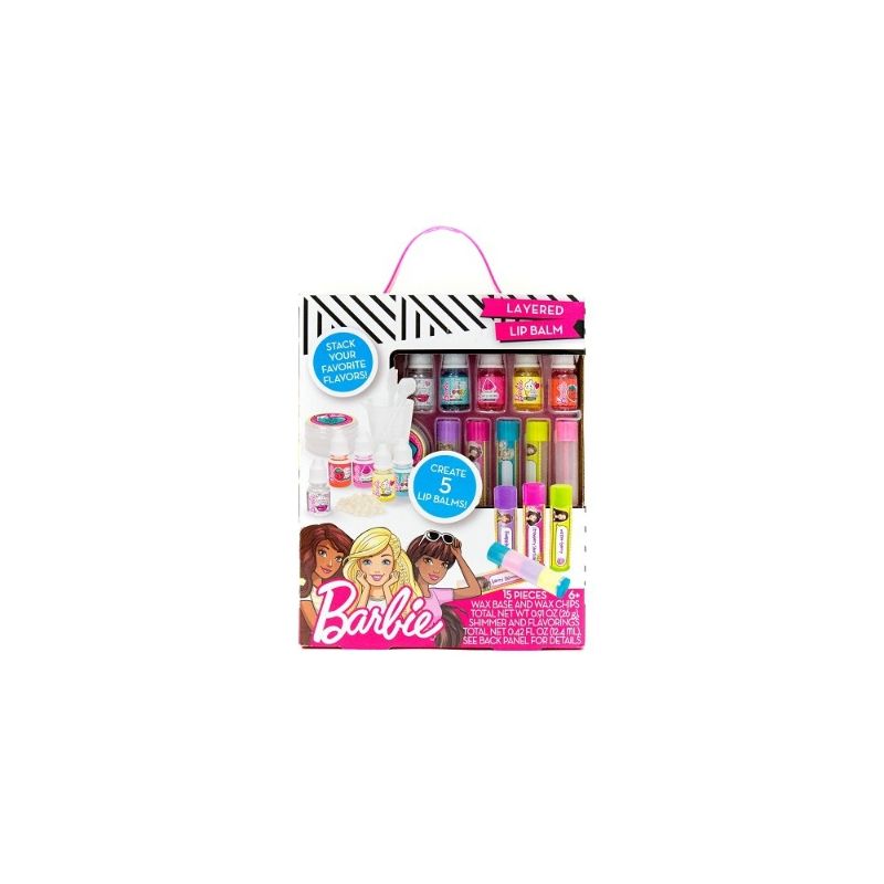 Photo 1 of Barbie Layered Lip Balm Kit by Mattel Barbie | Michaels
