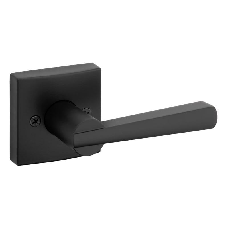 Photo 1 of 351SPLSQR514 Half Dummy Spyglass Lever with Square Rose, Matte Black
