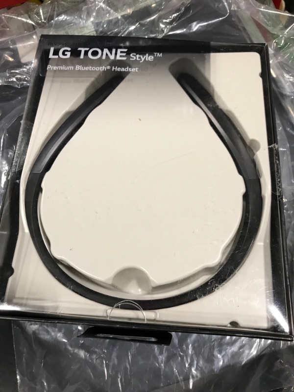 Photo 2 of LG Tone Style HBS-SL5 Bluetooth Wireless Stereo Neckband Earbuds Tuned by Meridian Audio
