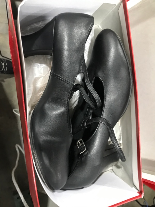 Photo 2 of Capezio Jr. Footlight T-Strap Character Shoe
