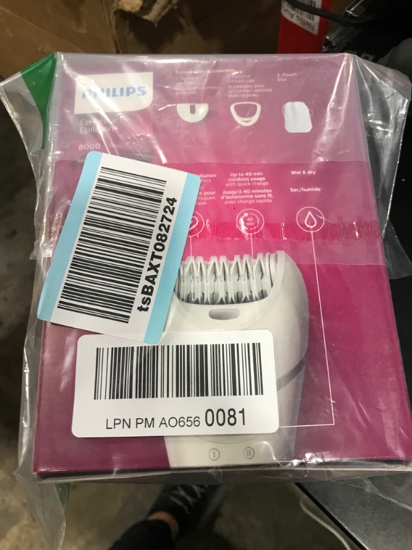 Photo 1 of Philips Epilator Series 8000 with 3 Accessories
