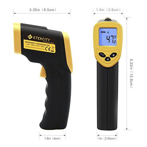 Photo 1 of Etekcity Digital Thermometer Laser Infrared Temperature Gun Lasergrip 1080
