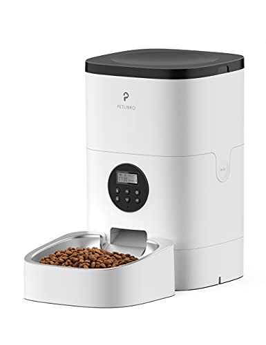 Photo 2 of PETLIBRO Automatic Cat Feeder Timed Cat Feeder with Desiccant Bag for Dry Food Programmable Portion Control 1-4 Meals per Day & 10s Voice Recorder f
