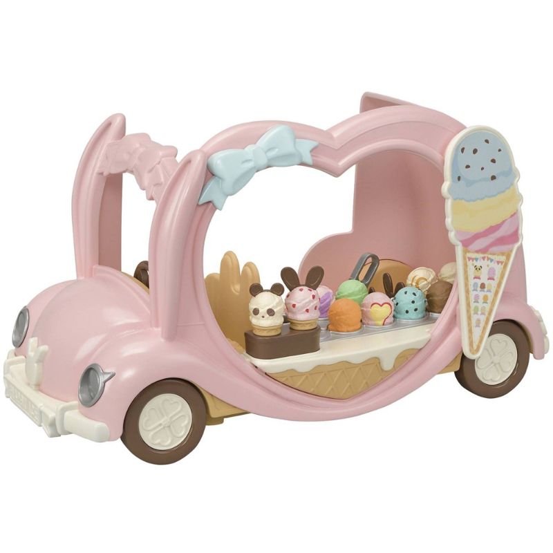 Photo 1 of Calico Critters Ice Cream Van Toy Vehicle for Dolls
