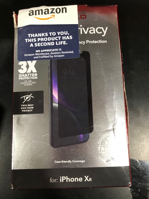 Photo 1 of Iphone xr 3X shatter protection screen protector 